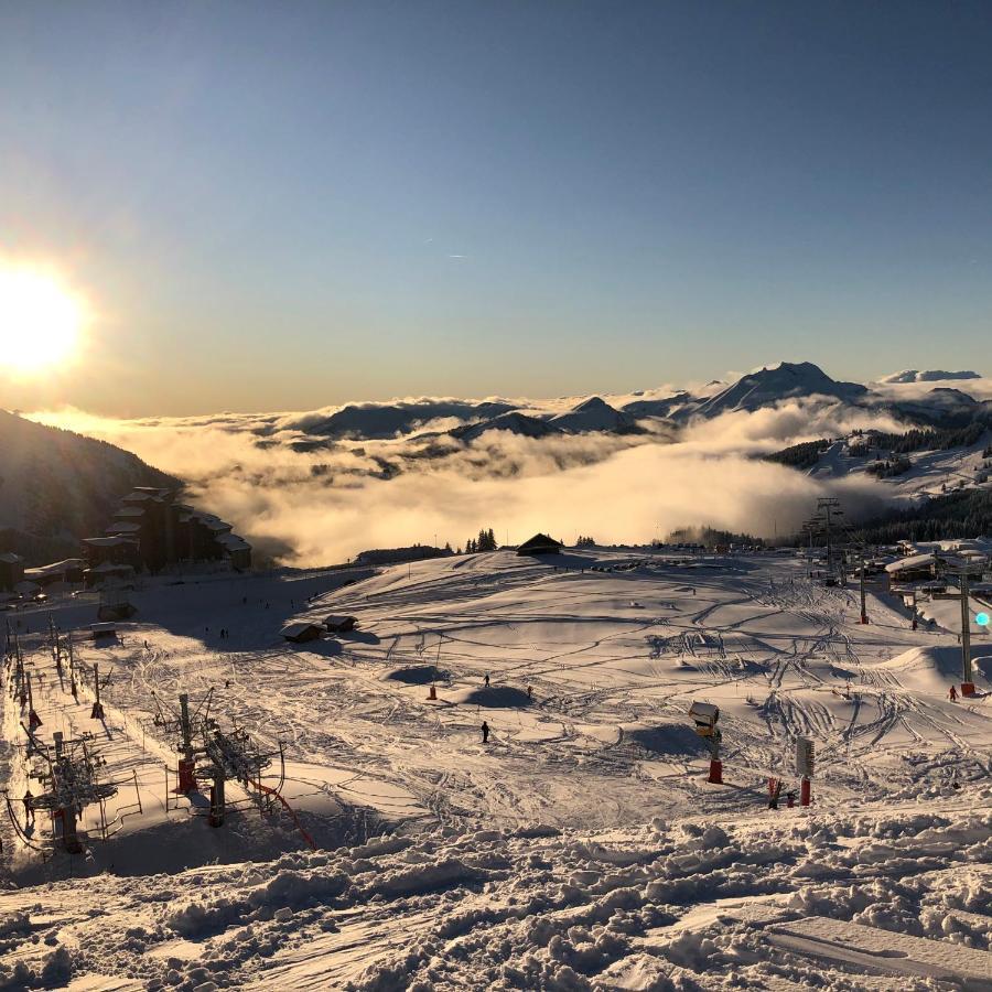 Charmant T2 classé 3 étoiles, Les Crozats, Magnifique vue montagne Avoriaz Exterior foto