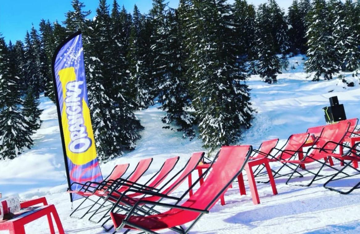 Charmant T2 classé 3 étoiles, Les Crozats, Magnifique vue montagne Avoriaz Exterior foto